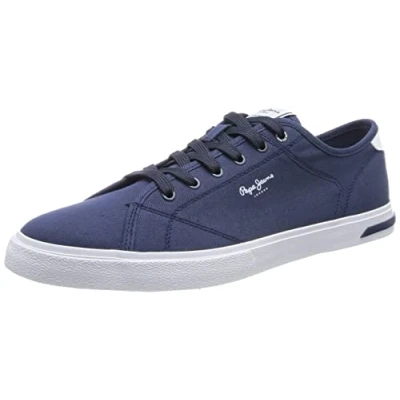 Afbeelding van Pepe Jeans Heren Kenton Road M Sneaker, marineblauw, 43 EU