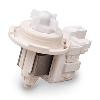 Afbeelding van VIOKS Magneet alkaliumpomp vervanging voor Mielе wasmachine 5757930 5631692 30W met bajonetsluiting magneetpomp afvoerpomp wasmachinepomp