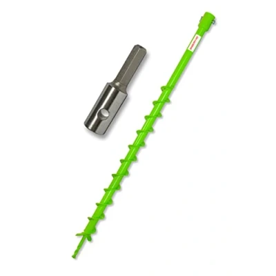 Afbeelding van WERHE Professionele boor voor vijzelboor 40 mm, zeer nauwkeurige stapel, spiraal, Eco kleurverf, met zeskantige adapter