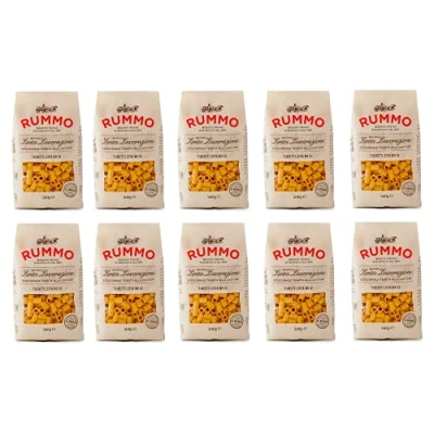 Afbeelding van 10x Rummo Tubetti Cita N31 Pasta Lenta Lavorazione deegwaren van hardtarwegriet, bronzen tekening, 500 g