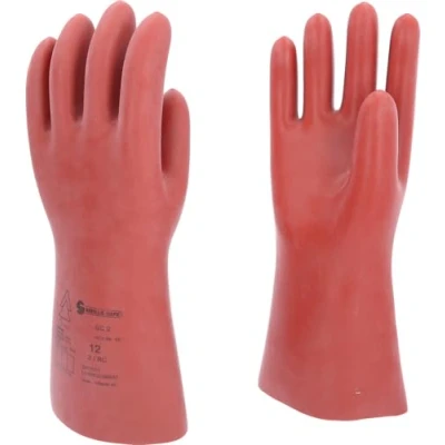 Afbeelding van KS Tools 117.0077 elektrische beschermende handschoen met mechanische bescherming, maat 12, klasse 2 [17.000 V] rood