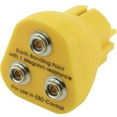 Afbeelding van Quadrios ESD aardingsstekker drukknop 10mm