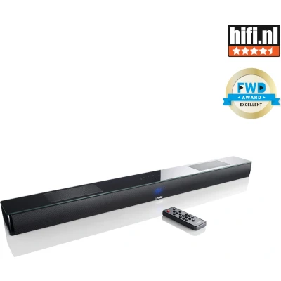 Afbeelding van Canton Smart Soundbar 10 met ingebouwde Subwoofer Multiroomtechnologie Bluetooth Zwart
