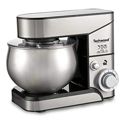 Afbeelding van Techwood TRO1050 Keukenmachine Staande Mixer RVS 5 L