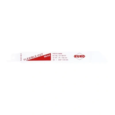 Afbeelding van Reciprozaagblad RUKO 8915 HSS bimetaal 33189155
