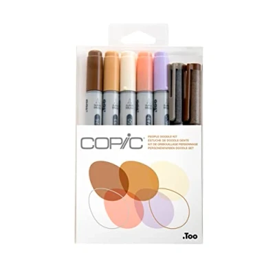 Afbeelding van Copic Marker Ciao Set Persoonlijke kleuren Doodle 7 stuks