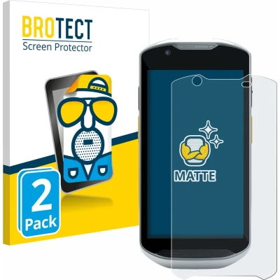 Afbeelding van BROTECT Screenprotector voor Zebra TC57x Folie Beschermfolie matte (2 Stuks)