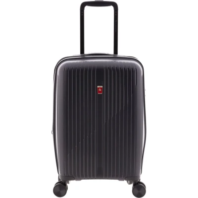 Afbeelding van Gladiator Calypso Expandable Handbagage Koffer met TSA slot 55 cm 34/36 liter Zwart