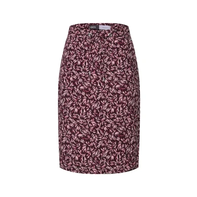 Afbeelding van Cecil Gemusterter Alijn rok, Dames, Maat: XL, Rot