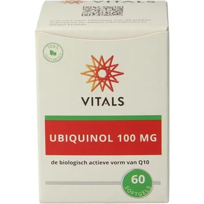Afbeelding van Ubiquinol 100 Mg 60 Softgels