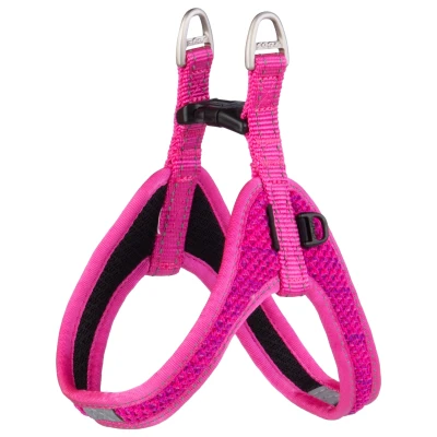 Afbeelding van Rogz Utility Fast Fit Tuig Roze Hondenharnas 41 cm Reflecterend