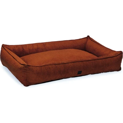 Afbeelding van Designed by Lotte Hondenmand Ribbed Terra 120 x 80 23 cm