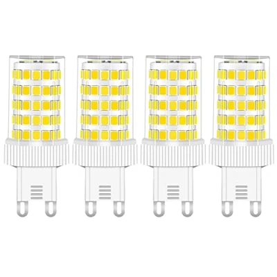 Afbeelding van G9 LED lamp 10 W, 800 lm, koud wit 6000 K, vervanging 50 W 100 halogeenlamp, fitting, flikkert niet, niet dimbaar, gloeilampen voor kroonluchters, plafondlampen, wandlampen, AC 220 240V,