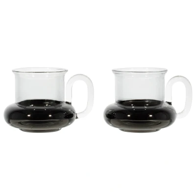 Afbeelding van Tom Dixon Bump mok set van 2 zwart