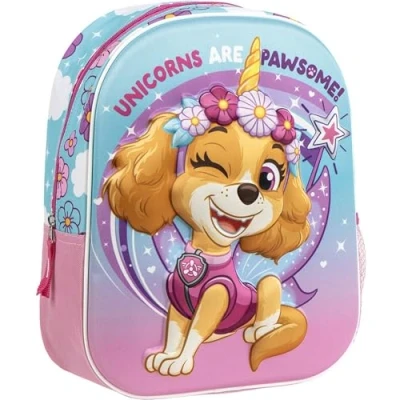 Afbeelding van Paw Patrol Rugzak Meisjes Skye 3D Unicorn Schooltas 31 cm