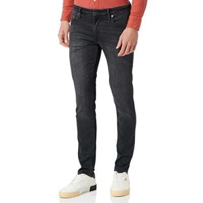 Afbeelding van JACK &amp; JONES jeans INTELLIGENCE skinny JJILIAM black denim