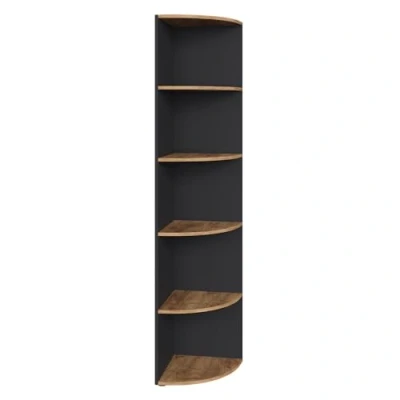 Afbeelding van Vicco Hoekstelling Ecki, antraciet/Goldkraft Eiken, 40 x 180,6 cm