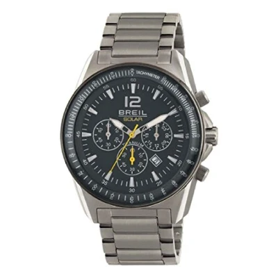 Afbeelding van Breil heren chronograaf kwarts smartwatch polshorloge met titanium armband TW1658