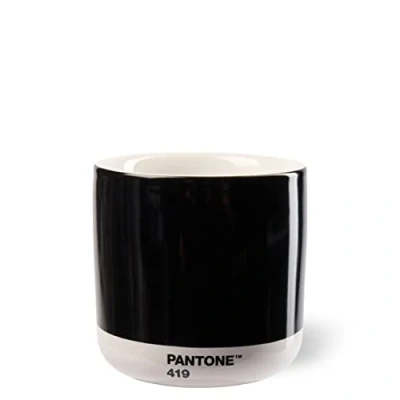 Afbeelding van Latte Beker Copenhagen Design Pantone Black 220 ml