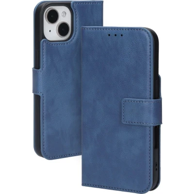 Afbeelding van Mobiparts Classic Wallet Case Apple iPhone 15 Steel Blue