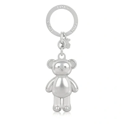 Afbeelding van TOUS Sleutelhanger Teddy Bear zilver, zilverkleurig, One Size