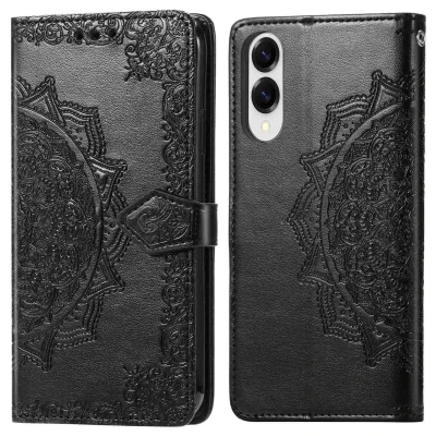 Afbeelding van Samsung Galaxy S25 Edge Hoesje Kunstleder imoshion Bookcase Zwart Telefoonhoesje
