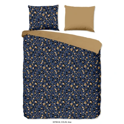 Afbeelding van Pure Dekbedovertrek &quot;Colin&quot; Blauw (240x220 cm)