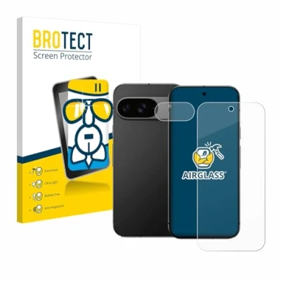 Afbeelding van BROTECT Glas Screen Protector voor Google Pixel 9 (Voor+Camera) Schermbeschermer [9H Hardheid, Beschermglas Folie niet Gehard Glas]