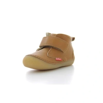 Afbeelding van KICKERS Jongens Unisex kinderen SABIO plat Oxford, Kaki Blauw, 24 EU, EU