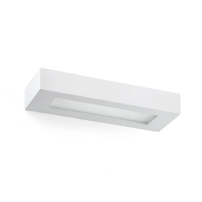 Afbeelding van Faro Lighting Olaf 2 Light Up &amp; Down Wall Licht Wit Pleisterwerk, E14