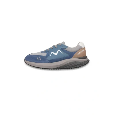 Afbeelding van MBT SOHO Sneakers laag, Dames, Maat: 42, Blue Leer/ synthetisch