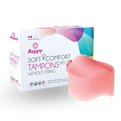 Afbeelding van Beppy Soft+ Comfort Tampons Dry, 2 stuks