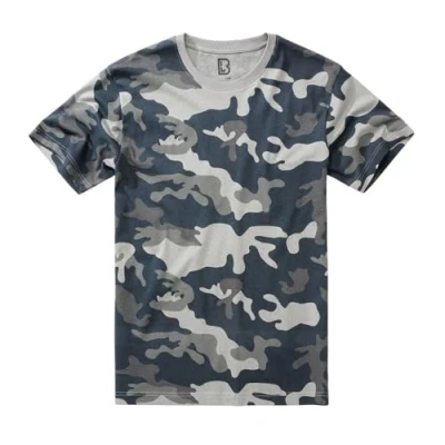 Afbeelding van Brandit Tshirt print, Heren, Maat: 3XL, Grey camo