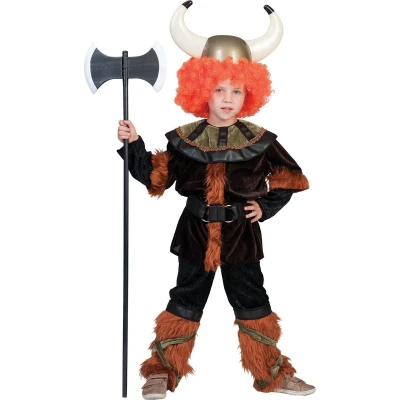Afbeelding van Piraat &amp; Viking kostuum Victor Jongen Maat 116 Carnaval Verkleedkleding