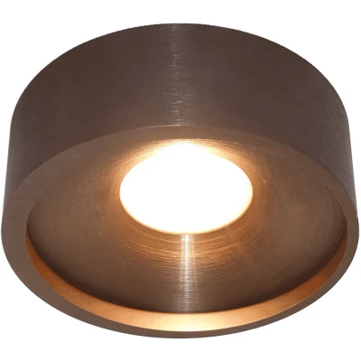 Afbeelding van Artdelight Plafondlamp Orlando 14 cm mat brons