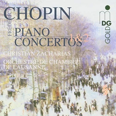 Afbeelding van Orchestre De Chambre Lausanne, Christian Zacharias Chopin: Piano Concertos No.1 And 2 (CD)