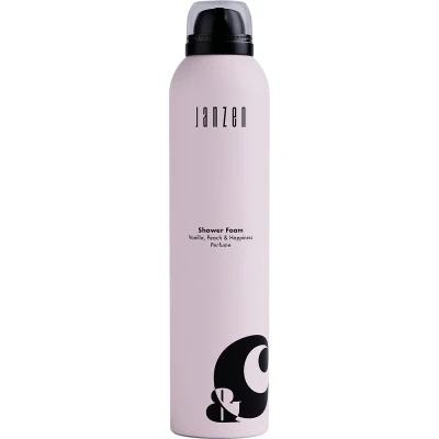 Afbeelding van Janzen &amp;C Shower Foam Vanilla Peach 200 Ml