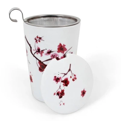 Afbeelding van Eigenart TeaEve Kruidenbeker Cherry Blossom Simon Lévelt