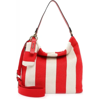Afbeelding van Tamaris Schoudertas Lou Shopper Red Paars Crème