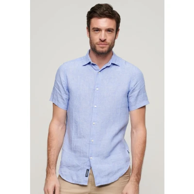 Afbeelding van Superdry Studios Overhemd, Heren, Maat: Small, Light blue chambray