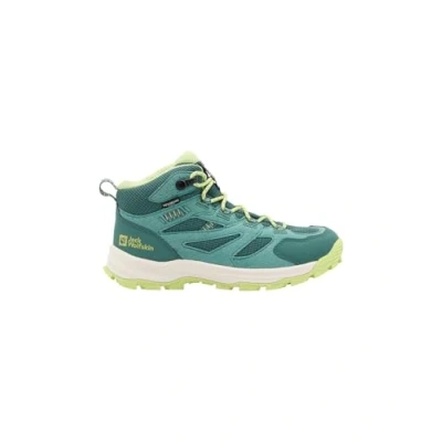 Afbeelding van Jack Wolfskin VOJO TOUR Texapore Outdoorschoenen voor kinderen, Maat: 31, Jade green Textiel/ synthetisch