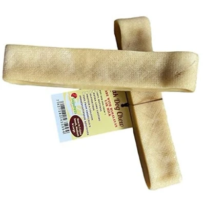 Afbeelding van Himalaya Everest Yak Chew Milk Dog Chews, Chew, langdurige kauwen, natuurlijke jakkauwtraktatie voor uw hond, puppy (2 stuks X Grote Chew)