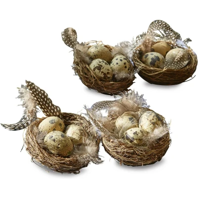 Afbeelding van LOBERON Nestje set van 4 Iracebeth bruin