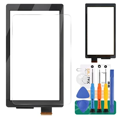Afbeelding van Voor Nintendo Schakelaar Touchscreen Vervanging HAC 001 Digitizer Sensor V1 Touch Panel Glas Reparatie Onderdelen Kits (HAC Screen)