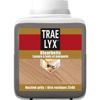 Afbeelding van Trae Lyx Kleurbeits Rustiek Grijs 0,5 liter