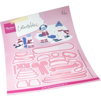 Afbeelding van #3 Collectables Bagtopper Snowman by Marleen