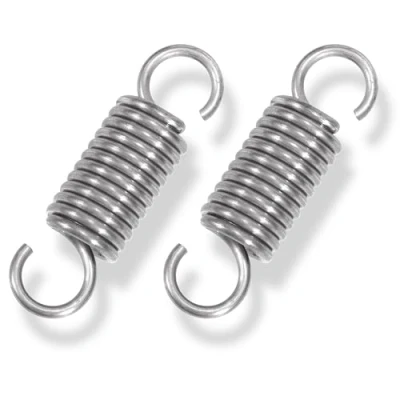 Afbeelding van GUNGY Trekveren met haak, roestvrij staal, spanveer, trekveer, 50 mm, buitendiameter 15 draaddiameter 2,2 maximale trekkracht 11,8 kg, x 2 stuks