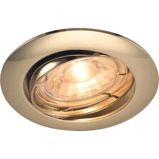 Afbeelding van SLV 1000720 Inbouwlamp GU10 Messing