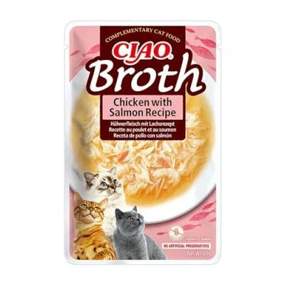 Afbeelding van CIAO Broth kat Kip &amp; Zalm