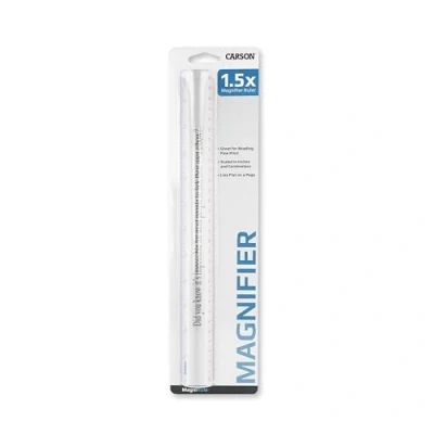 Afbeelding van Able 2 Vergrootglas leeslineaal 31cm 1 stuks